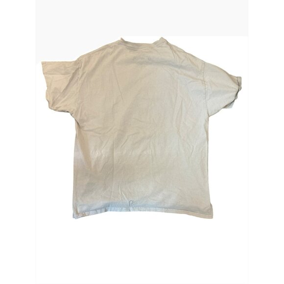 Steve Miller Band Graphic Tee By Prince Pei Collection Beige 100% Cotton Large - Picture 4 of 4